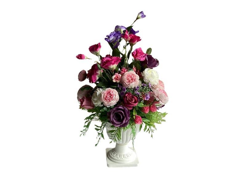 Purple and Pink wedding table decoration for hire, Auckland wide