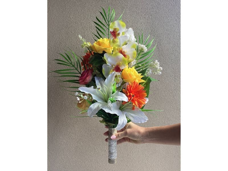 Wedding Bouquet Tropical Style