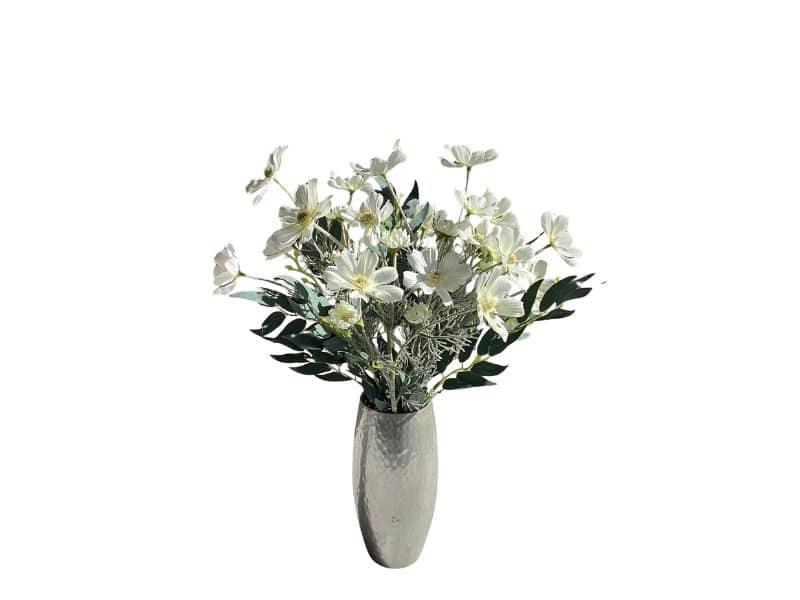 Artificial flowers table display for hire Auckland wide
