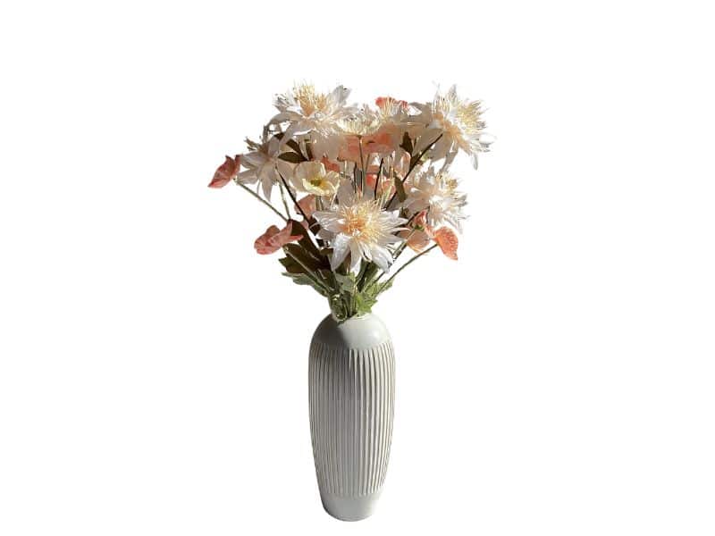 Artificial flowers table display for hire Auckland wide