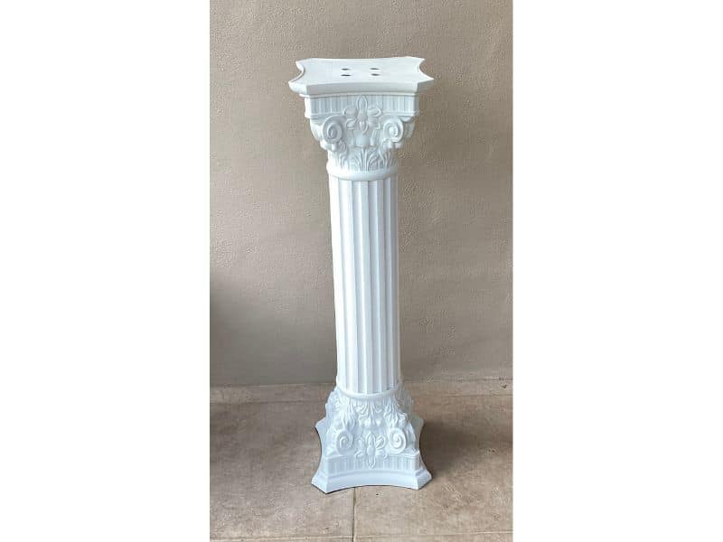 White Column Plinth for hire Auckland wide
