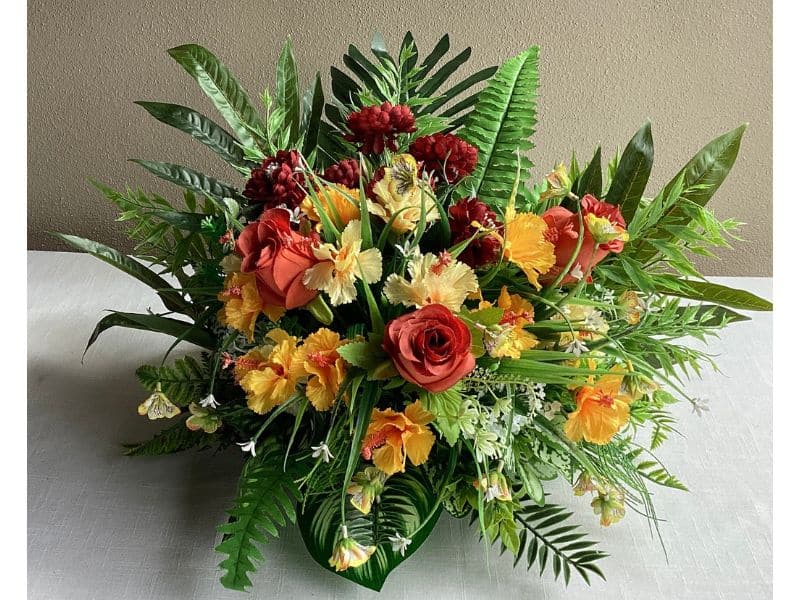 Artificial Flowers Table Decoration for Hire Auckland Wide