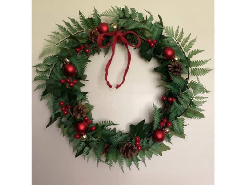 Christmas Wreath Artificial for hire/sale Auckland wide