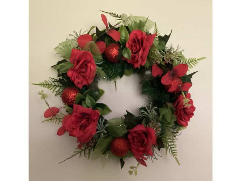 Christmas Wreath Small for hire/sale Auckland