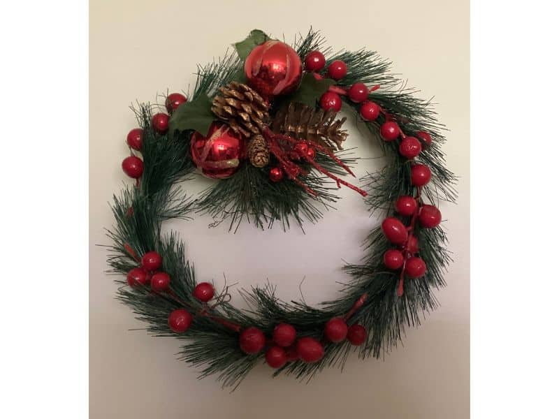 Christmas Wreath Small for hire/sale Auckland wide
