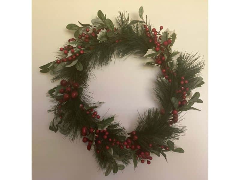 Christmas Wreath Artificial for hire/buy Auckland wide