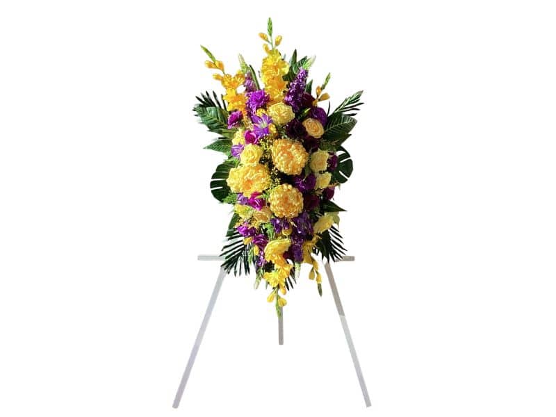 Artificial flowers Casket Spray for hire Auckland Wide
