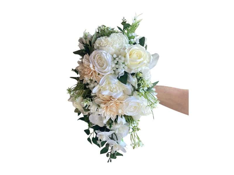 Wedding Bouquet artificial flowers for hire Auckland wide