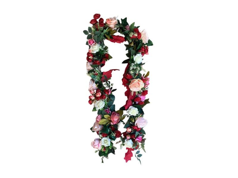 Flowers Wedding Decoration Pink and Red