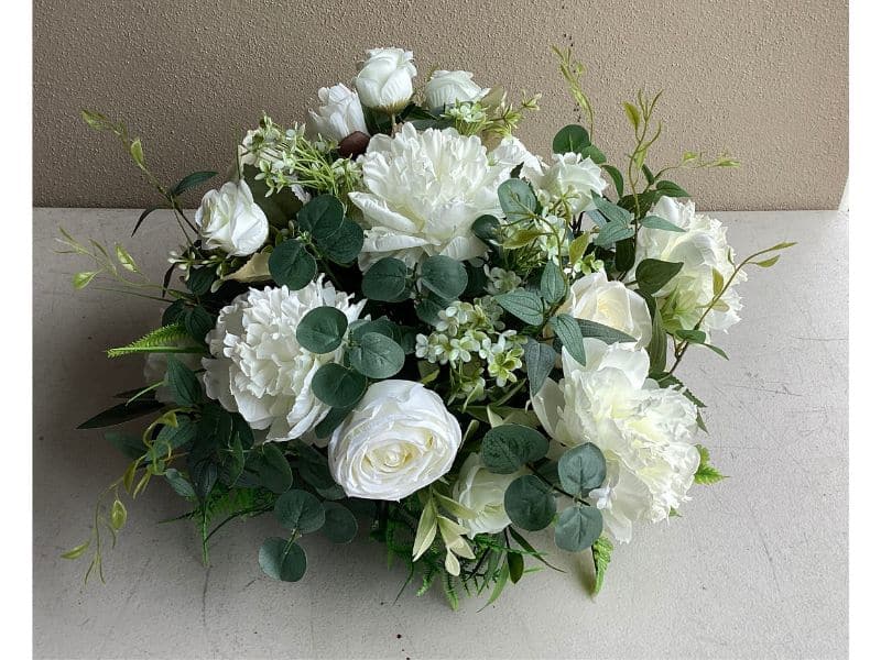 artificial flowers wedding table decoration for hire Auckland wide